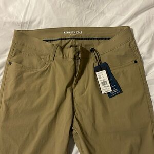 BRAND NEW MENS KENNETH COLE SLIMFIT LIGHTWEIGHT TECH PANT
